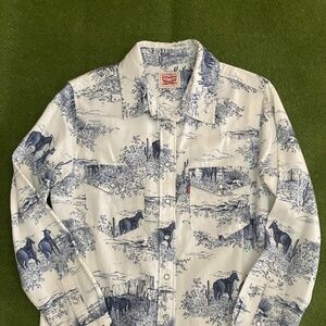 Levi’s Button Down Western Toile Shirt